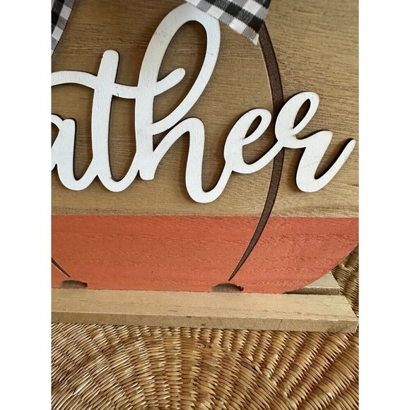 Gather Pumpkin Harvest home decor - Picture 4 of 8